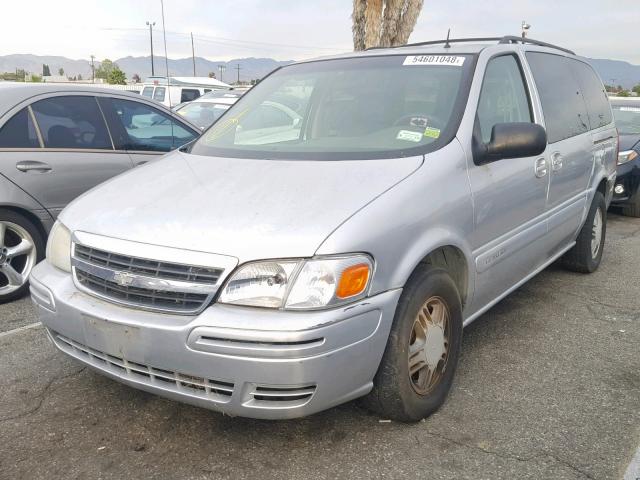 1GNDX13EX2D224521 - 2002 CHEVROLET VENTURE LU SILVER photo 2