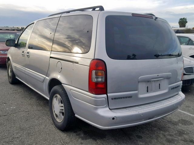 1GNDX13EX2D224521 - 2002 CHEVROLET VENTURE LU SILVER photo 3