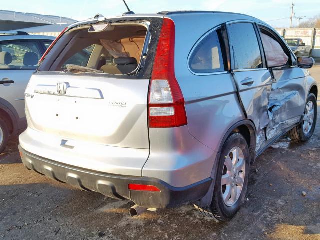 5J6RE487X9L020361 - 2009 HONDA CR-V EXL SILVER photo 4