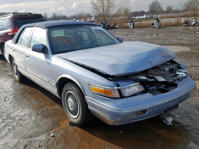 2MELM74W8VX699801 - 1997 MERCURY GRAND MARQ BLUE photo 1