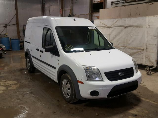 NM0LS7BN4DT131054 - 2013 FORD TRANSIT CO WHITE photo 1