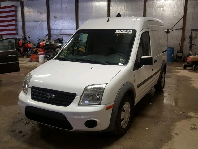 NM0LS7BN4DT131054 - 2013 FORD TRANSIT CO WHITE photo 2