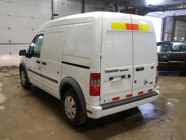 NM0LS7BN4DT131054 - 2013 FORD TRANSIT CO WHITE photo 3