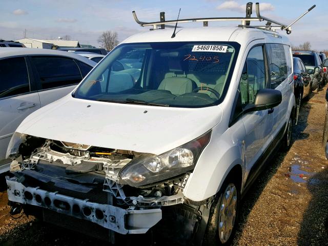 NM0LS7E79E1134977 - 2014 FORD TRANSIT CO WHITE photo 2