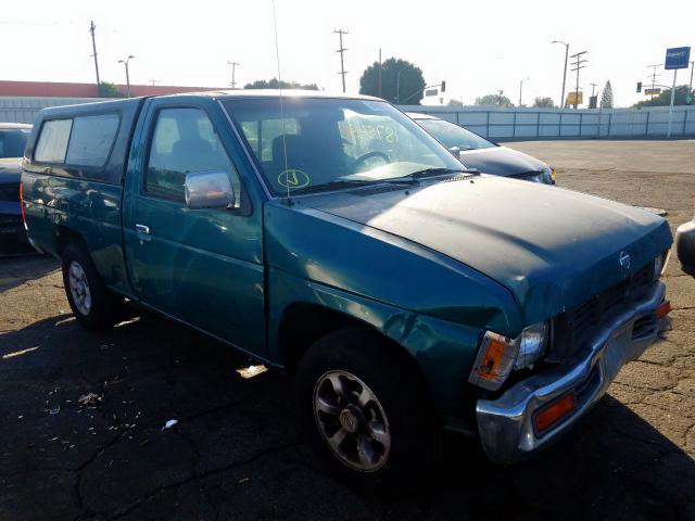 1N6SD11S0VC414448 - 1997 NISSAN TRUCK BASE GREEN photo 1