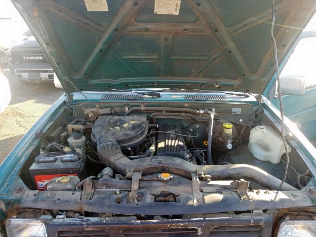 1N6SD11S0VC414448 - 1997 NISSAN TRUCK BASE GREEN photo 7