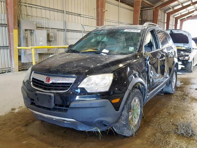 3GSCL33P08S691246 - 2008 SATURN VUE XE BLACK photo 2