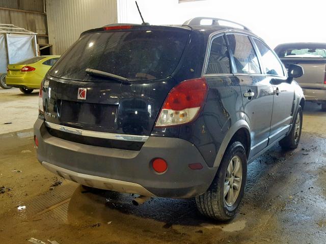 3GSCL33P08S691246 - 2008 SATURN VUE XE BLACK photo 4