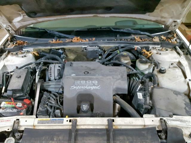 1G4CU541334165583 - 2003 BUICK PARK AVENU WHITE photo 7