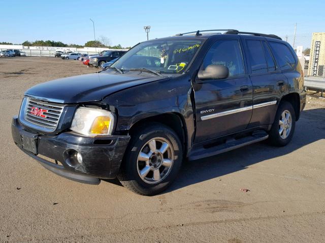 1GKDS13S162301375 - 2006 GMC ENVOY BLACK photo 2