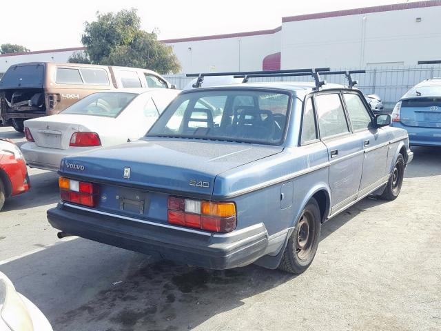 YV1AS8805N1473082 - 1992 VOLVO 240 BASE BLUE photo 4