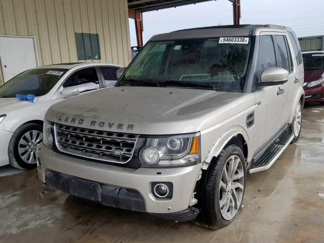 SALAG2V68GA809249 - 2016 LAND ROVER LR4 HSE GRAY photo 2