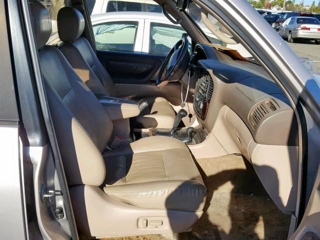 JT3HT05J1Y0114827 - 2000 TOYOTA LAND CRUIS SILVER photo 5