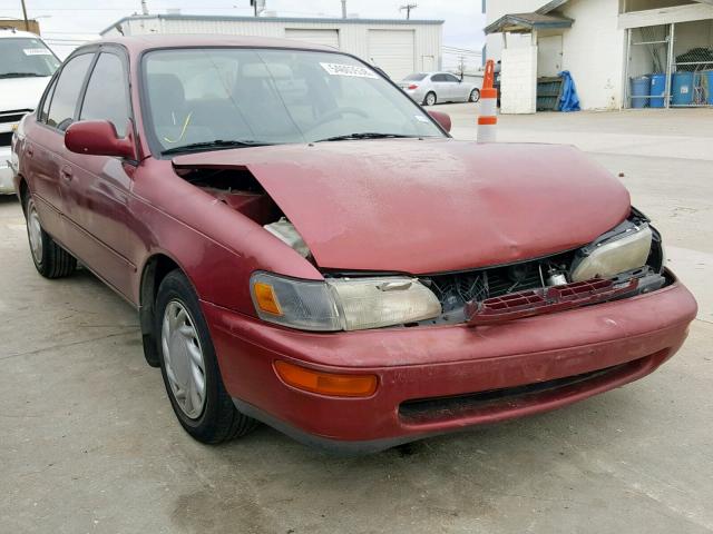 2T1BB02E5TC178525 - 1996 TOYOTA COROLLA DX RED photo 1