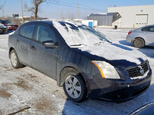 3N1AB61E18L751010 - 2008 NISSAN SENTRA 2.0 BLACK photo 1