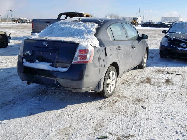 3N1AB61E18L751010 - 2008 NISSAN SENTRA 2.0 BLACK photo 4