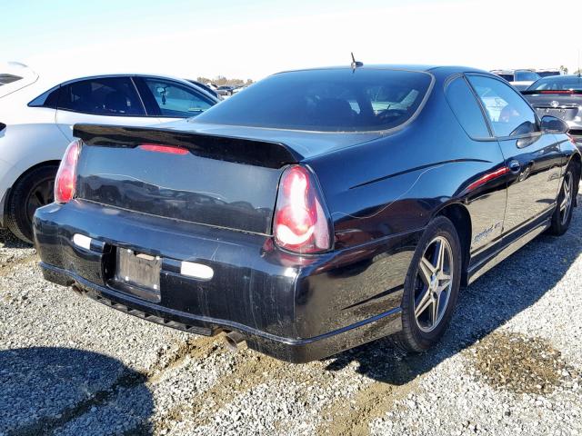 2G1WZ121559348023 - 2005 CHEVROLET MONTE CARL 黑色 照片 4