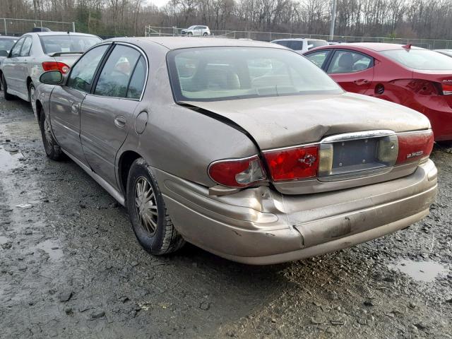 1G4HP52K334190153 - 2003 BUICK LESABRE CU TAN photo 3