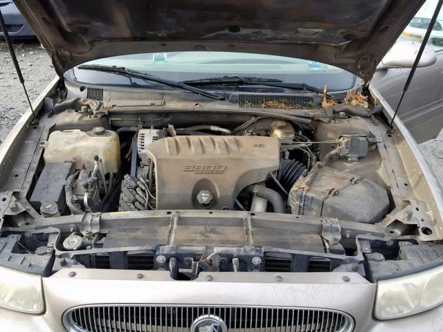 1G4HP52K334190153 - 2003 BUICK LESABRE CU TAN photo 7