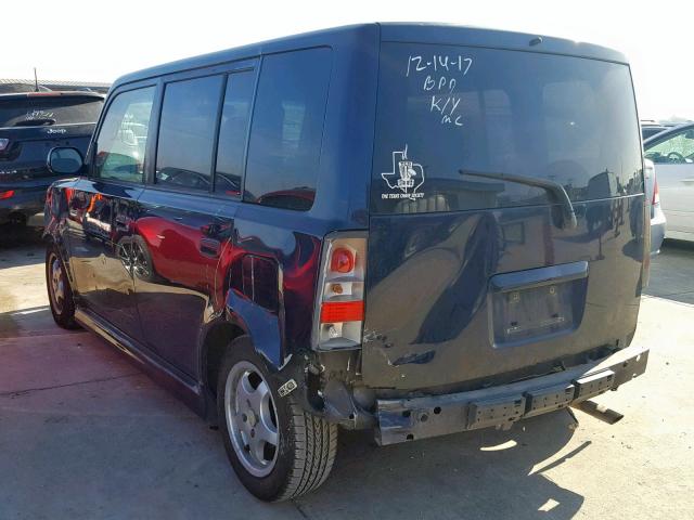 JTLKT324164095062 - 2006 TOYOTA SCION XB Mavi foto 3
