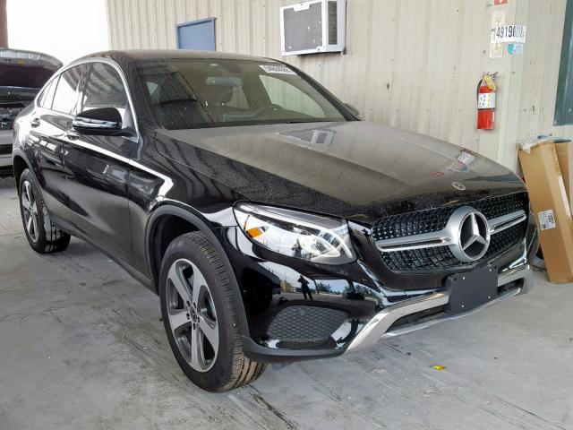 WDC0J4KB1JF387217 - 2018 MERCEDES-BENZ GLC COUPE BLACK photo 1