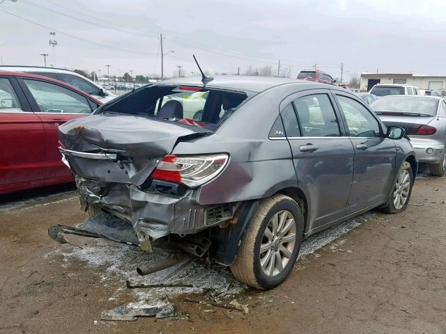 1C3CCBBB5CN330839 - 2012 CHRYSLER 200 TOURIN GRAY photo 4