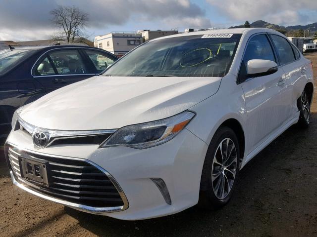 4T1BK1EB6GU203069 - 2016 TOYOTA AVALON XLE WHITE photo 2
