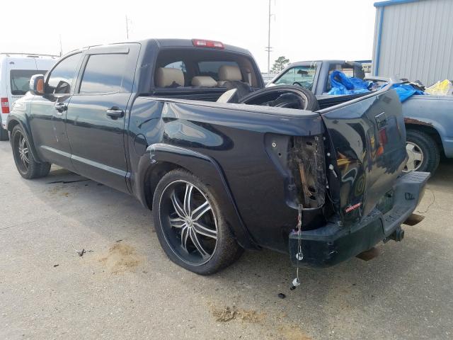 5TBEV54117S469959 - 2007 TOYOTA TUNDRA CRE BLACK photo 3