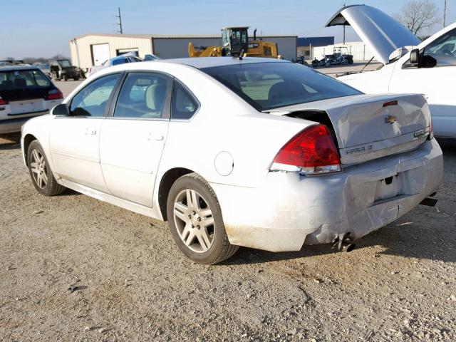 2G1WB5E35E1108011 - 2014 CHEVROLET IMPALA LIM WHITE photo 3