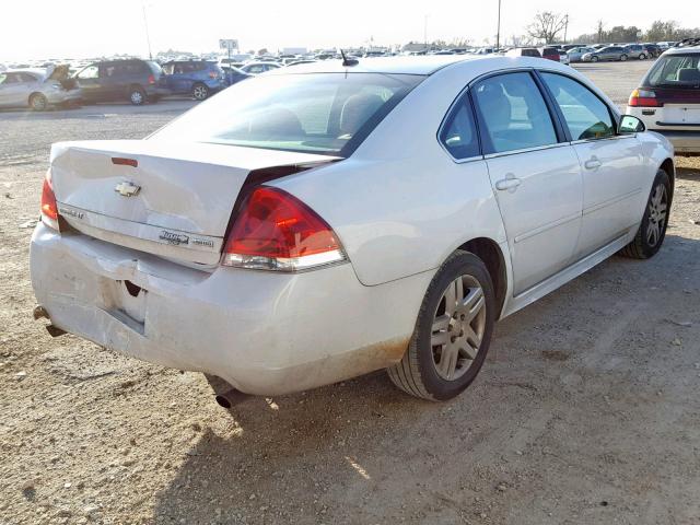 2G1WB5E35E1108011 - 2014 CHEVROLET IMPALA LIM WHITE photo 4