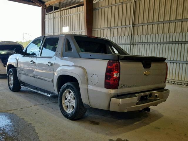 3GNEC12078G147933 - 2008 CHEVROLET AVALANCHE BEIGE photo 3