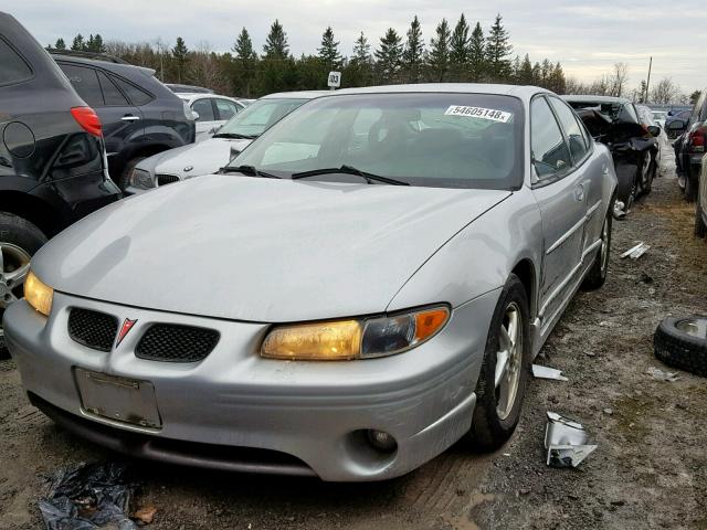 1G2WP52K22F292806 - 2002 PONTIAC GRAND PRIX SILVER photo 2