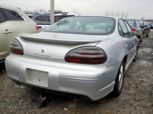 1G2WP52K22F292806 - 2002 PONTIAC GRAND PRIX SILVER photo 4
