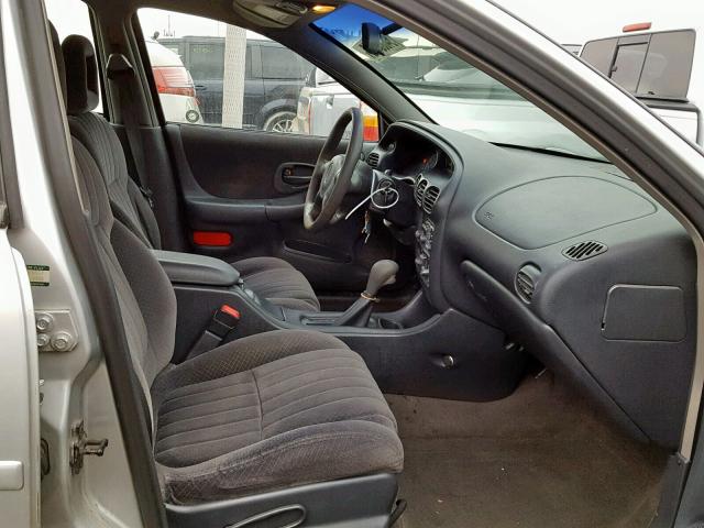 1G2WP52K22F292806 - 2002 PONTIAC GRAND PRIX SILVER photo 5