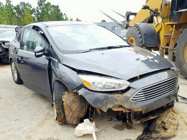 1FADP3J22HL336635 - 2017 FORD FOCUS TITA CHARCOAL photo 1