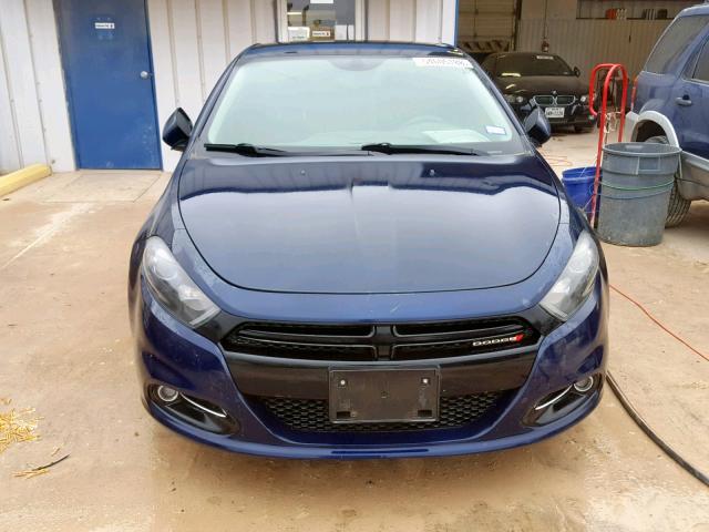 1C3CDFBA8DD312029 - 2013 DODGE DART SXT BLUE photo 9