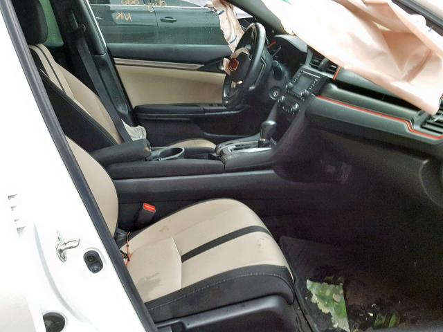 SHHFK7H47HU211812 - 2017 HONDA CIVIC SPOR WHITE photo 5