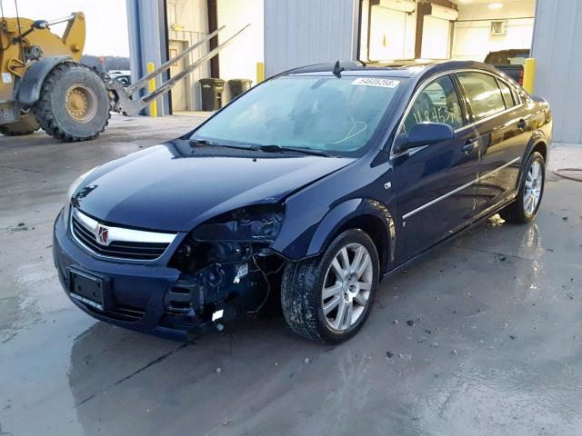 1G8ZS57N47F206424 - 2007 SATURN AURA XE BLACK photo 2