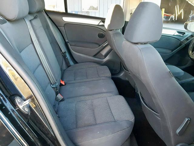 WVWDB7AJ9DW123410 - 2013 VOLKSWAGEN GOLF 黑色 照片 6