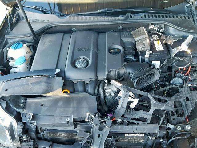 WVWDB7AJ9DW123410 - 2013 VOLKSWAGEN GOLF 黑色 照片 7