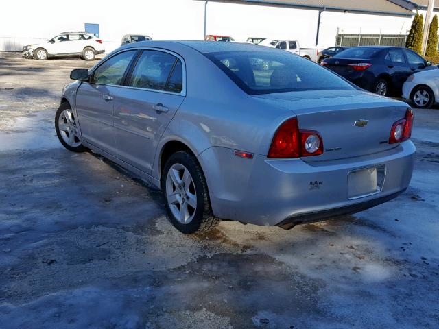 1G1ZA5E08AF230211 - 2010 CHEVROLET MALIBU LS 灰色 照片 3