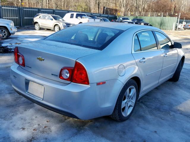 1G1ZA5E08AF230211 - 2010 CHEVROLET MALIBU LS 灰色 照片 4