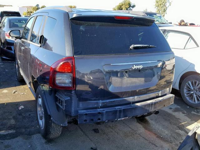 1C4NJCBA5ED573597 - 2014 JEEP COMPASS SP 灰色 照片 3