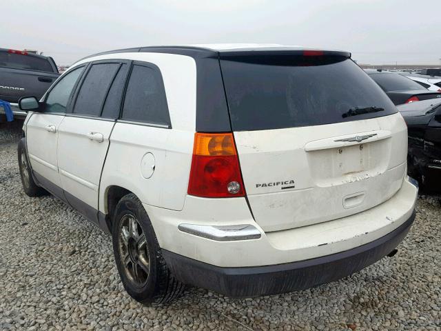 2C4GM68465R371318 - 2005 CHRYSLER PACIFICA T WHITE photo 3