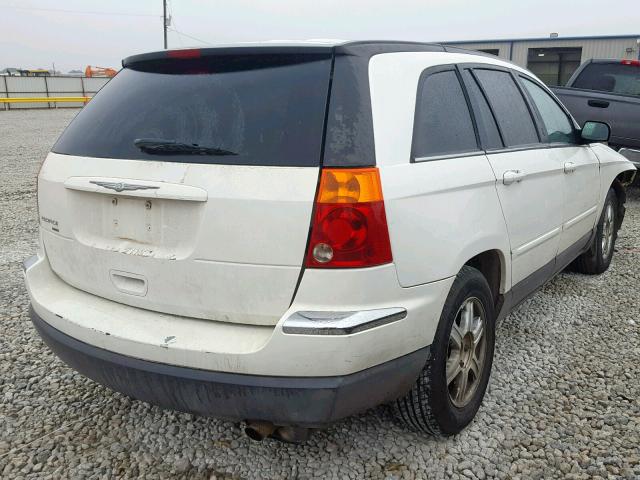 2C4GM68465R371318 - 2005 CHRYSLER PACIFICA T WHITE photo 4