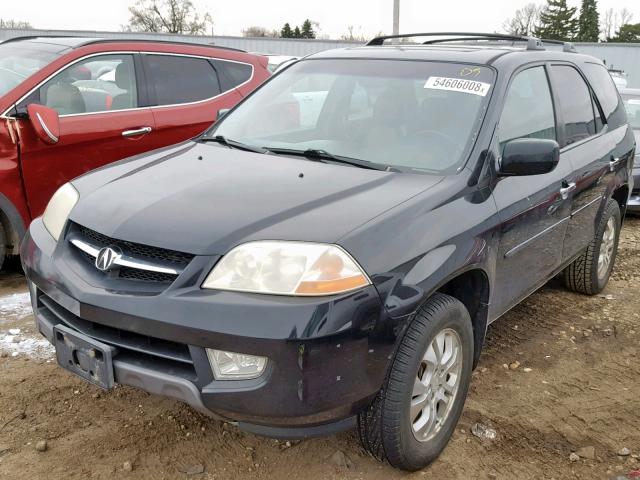 2HNYD18913H517074 - 2003 ACURA MDX TOURIN BLACK photo 2