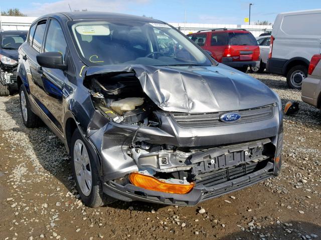 1FMCU0F7XGUC83818 - 2016 FORD ESCAPE S GRAY photo 1