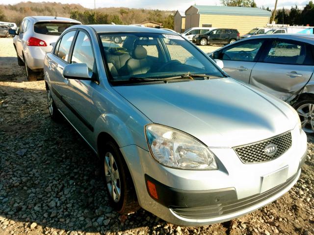 KNADE223196454755 - 2009 KIA RIO BASE SILVER photo 1