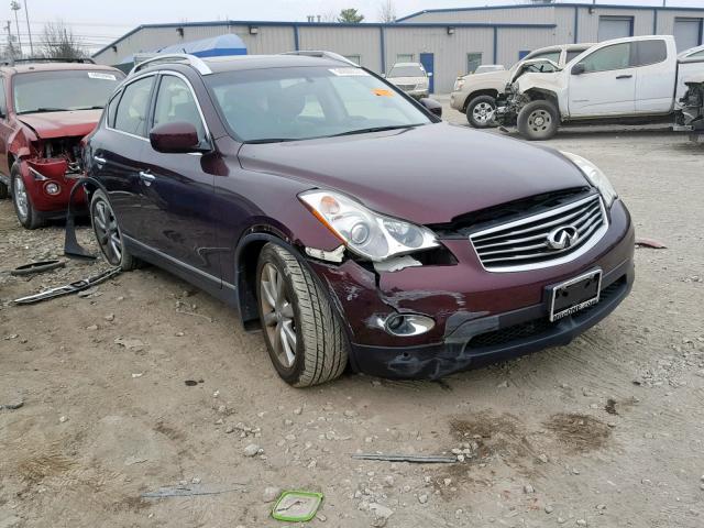 JN1AJ0HRXCM450789 - 2012 INFINITI EX35 BASE Tünd qırmızı foto 1