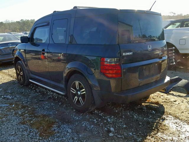 5J6YH18756L009376 - 2006 HONDA ELEMENT EX BLACK photo 3